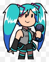 Hatsune Miku - Funkin Mod Friday Night Funky png