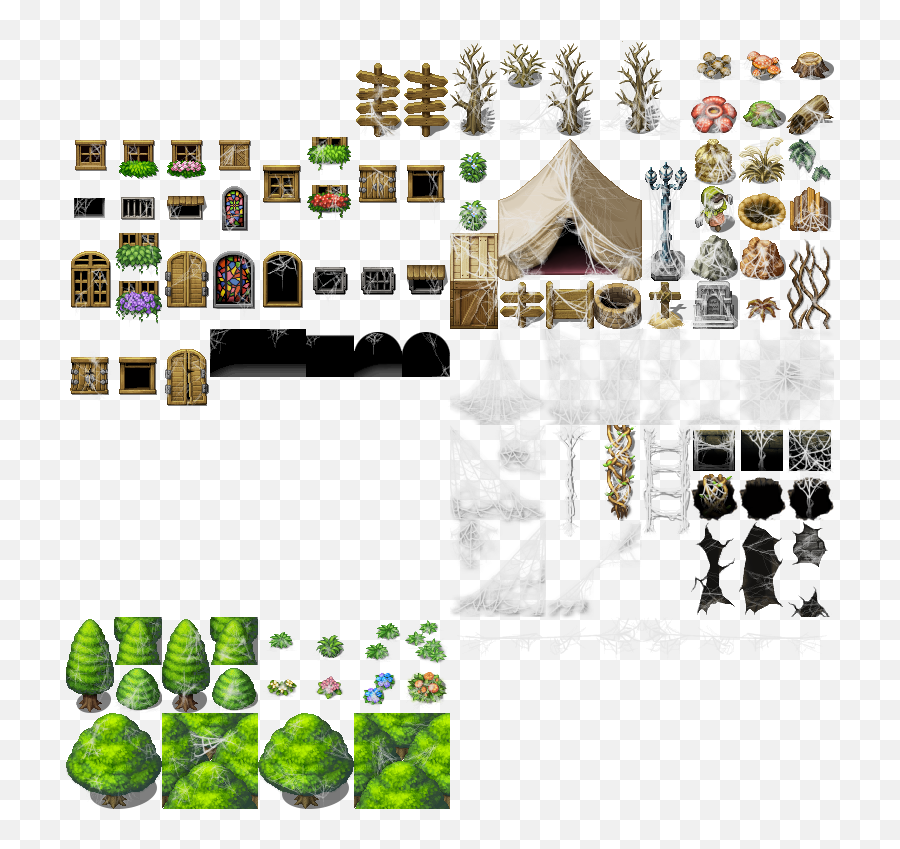 Open Rpg Maker - Rpg Maker Tileset Outside Png,Rpg Maker Mv Icon Sheet