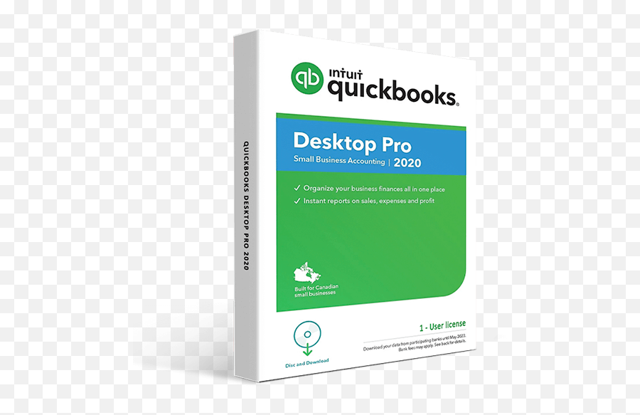 Quickbooks Desktop Pro 2020 U2013 1 User - Quickbooks Png,Quickbooks Icon Download