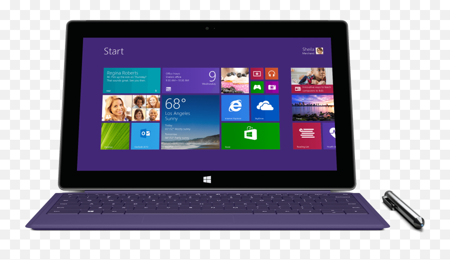 The Pc Should Have Been Dead By Now But Itu0027s Still Alive - Microsoft Surface Pro 2 Png,Windows 8 Word Icon