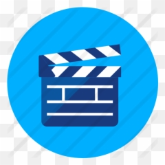Clapperboard - Free Cinema Icons Round Cinema Icon Png,Clapper Board Png