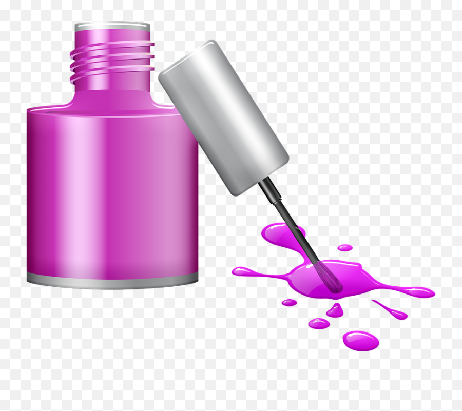 Nail Polish Pink Splash - Free Image On Pixabay Nail Polish Png,Nail Polish Png