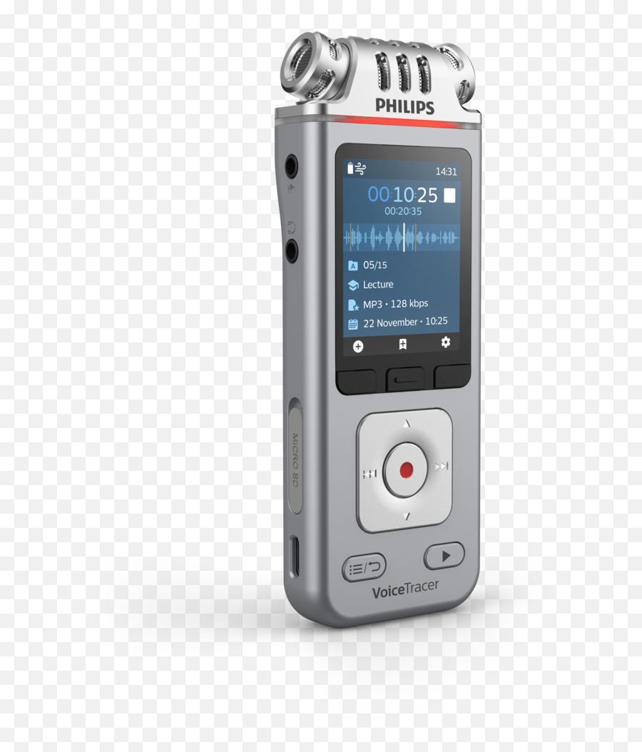 Voicetracer Audio Recorder Dvt4110 Philips - Philips Voice Tracer Dvt 111 Png,Tracer Player Icon