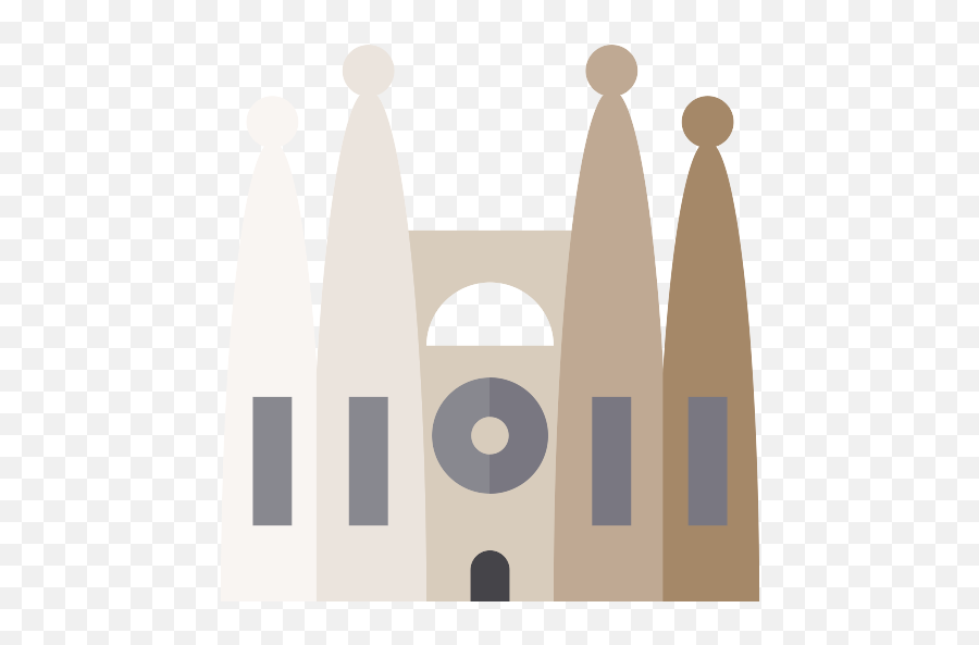 Multicolor Family House Svg Vectors And Icons - Png Repo Vertical,Sagrada Familia Icon