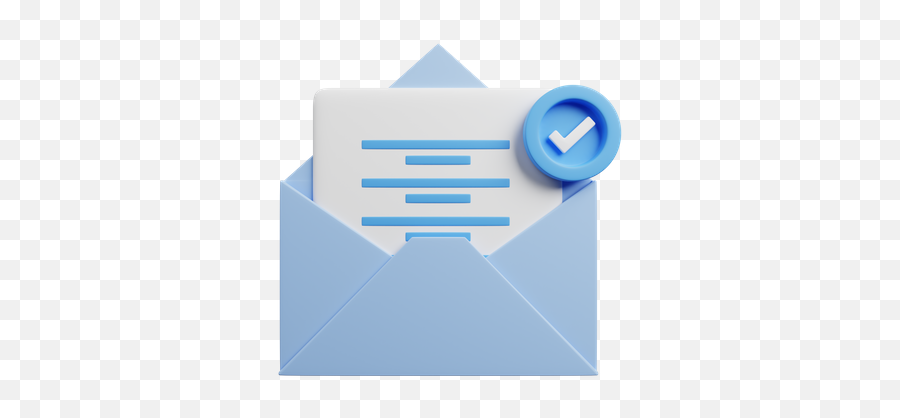 Open Mail Icon - Download In Line Style Horizontal Png,Blue Envelope Icon
