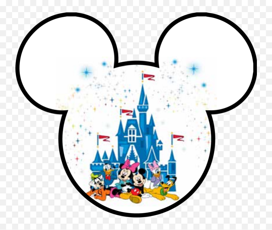 Disney Castle Silhouette Png - Disney Family Trip 2019 Disney Magic Kingdom Logo,Cinderella Castle Png