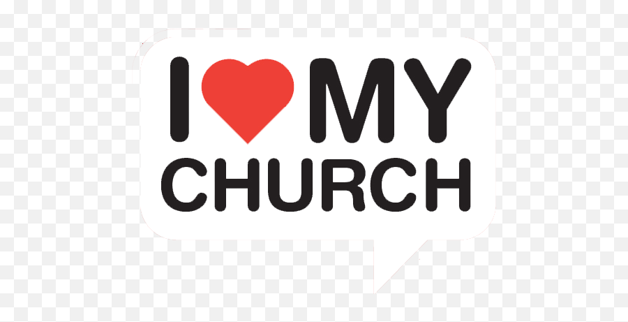 I Love My Church Png For Free Download - Love My Church,Church Clipart Png