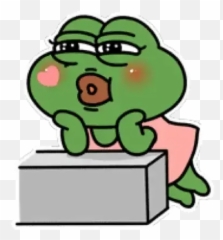 Fighting Pepe Whatsapp Stickers - Pepe Sticker Cute Png,Pepe The Frog Transparent