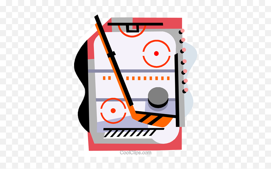 Puck Royalty Free Vector Clip Art - Hockey Clip Art Png,Hockey Rink Png