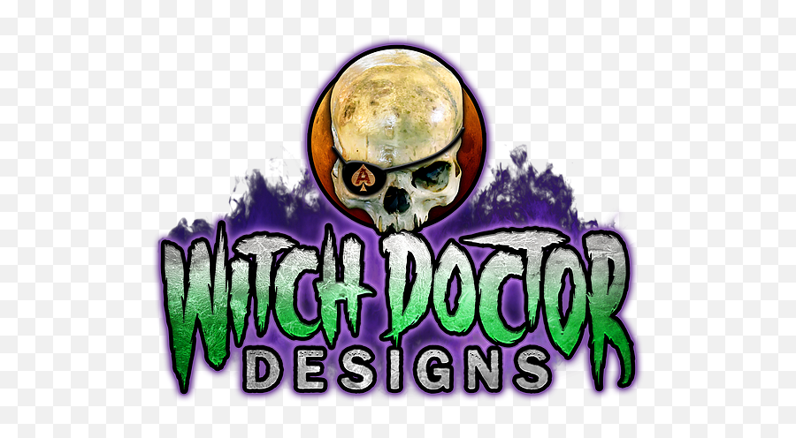 Animatronics Halloween Props Witch Doctor Designs - Skull Png,Halloween Logo