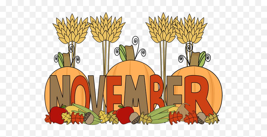 Holman Elementary School Homepage - November Clip Art Png,Fall Clipart Png