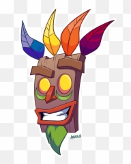Aku By Anioco - Crash Bandicoot Clipart Png,Aku Png