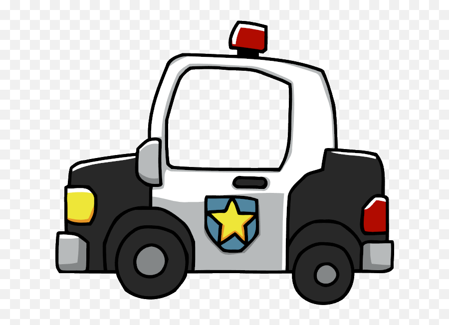 Emergency Clipart Police Siren - Police Car Png Cartoon,Police Siren Png