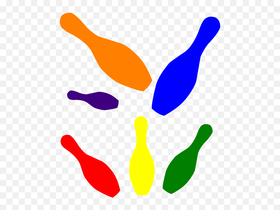Bowling Clip Art Symbols - Clip Art Png,Bowling Clipart Png