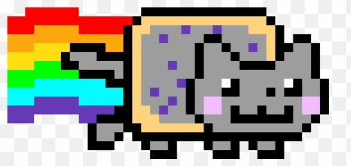 Free Transparent Nyan Cat Transparent Images Page 1 Pngaaa Com - pixel art creator roblox nyan cat