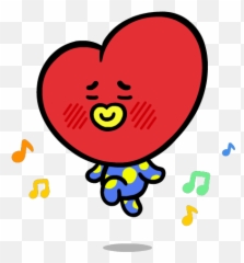 The Characters Of Bt21 An Amazing - Tata Bts Gif Png,Bt21 Png