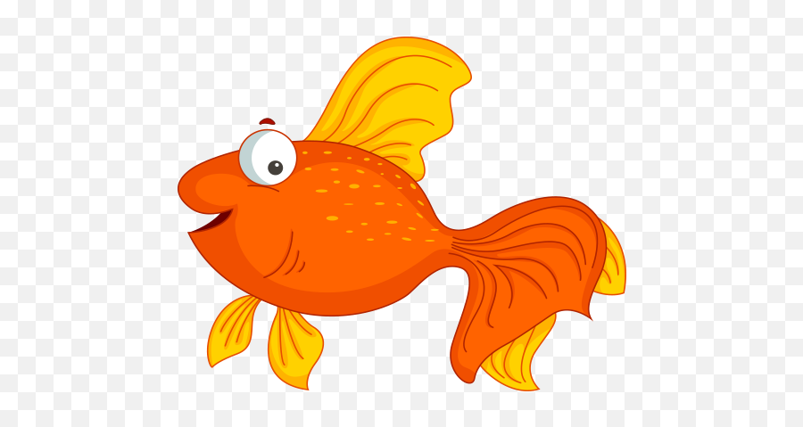 Goldfish Cartoon Clip Art - Kemal Sunal Png Download 556 Gold Fish Cartoon Png,Goldfish Transparent Background