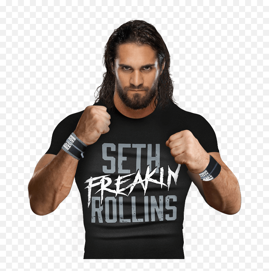 Seth Rollins Wwe Wrestler Total Gym Workout - Hand Png,Workout Png