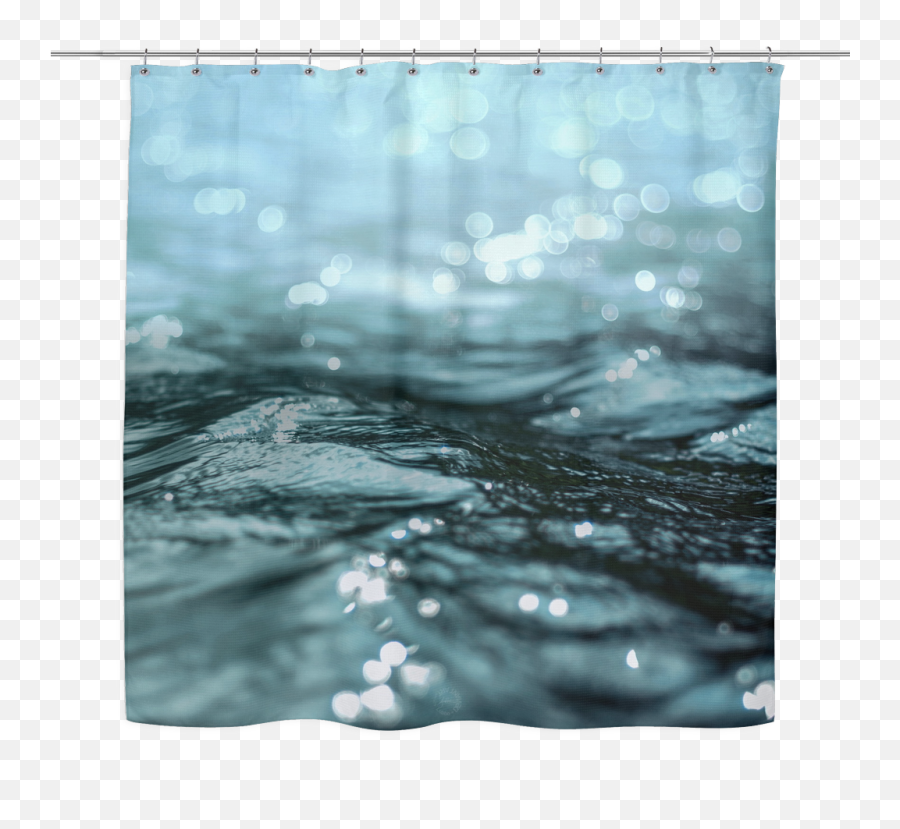 Water Waves Shower Curtain Floating In - Bible Characters In Genesis Png,Water Ripples Png