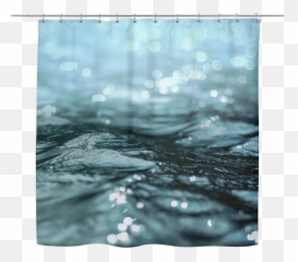 Water Waves Shower Curtain Floating - Bible Characters In Genesis png
