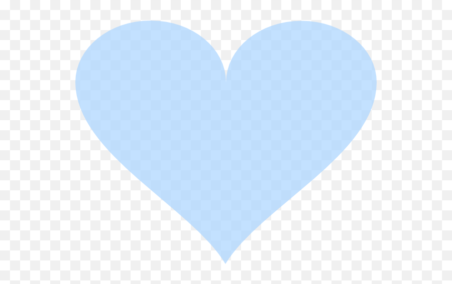 Light Blue Heart Clip Art - Vector Clip Art Heart Png,Blue Heart Transparent Background