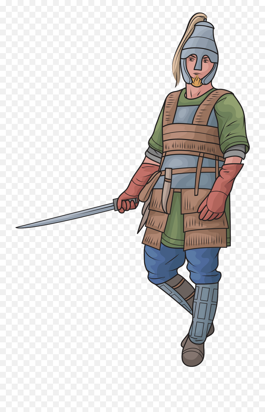 Celtic Armored Warrior Clipart - Imagenes Animadas De Los Celtas Png,Warrior Transparent