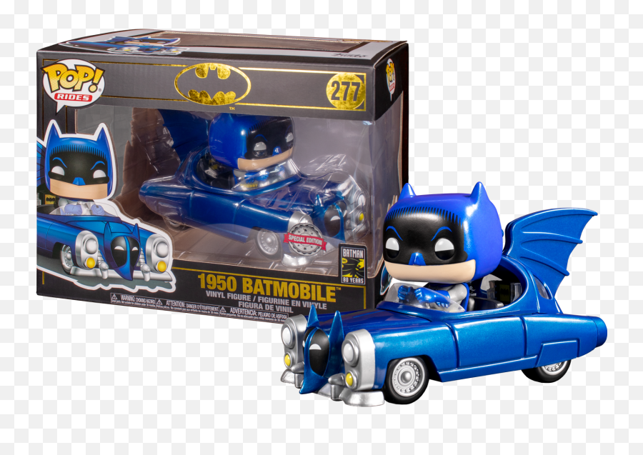 Batman - Funko Pop Rides Batman 80th 1950 Batmobile Png,Batmobile Png