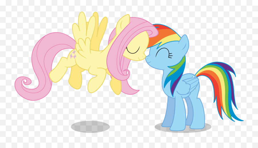 Download Fluttershy - Fluttershy Et Rainbow Dash Pony Full Rainbow Dash Png,Rainbow Dash Transparent