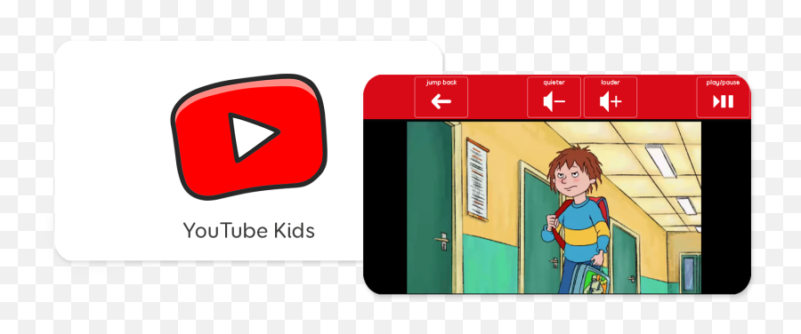 New Youtube Kids Grid Set - Thinksmartboxcom Transparent Youtube Kids Logo Png,Youtube Play Logo