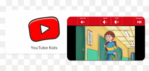 New Youtube Kids Grid Set - thinksmartboxcom Transparent Youtube Logo png