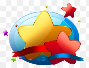 Download Hd Pentagram Streamer Size Pointed Star Colored - Pentagram Png,Pentagram Transparent Background