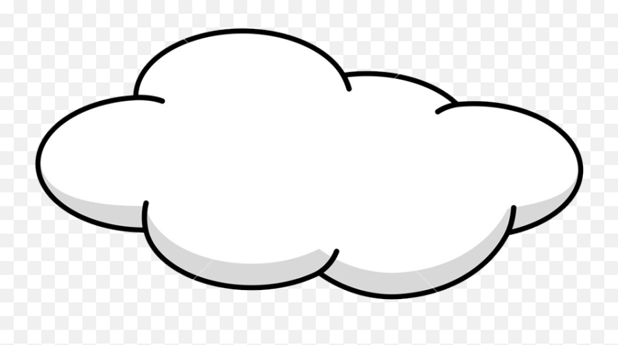 99 Cloud Clipart Black And White Png Images Mushroom Transparent