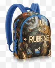 Louis Vuitton And Jeff Koons Teamed Up Make Classic Art - Backpack Rubens png
