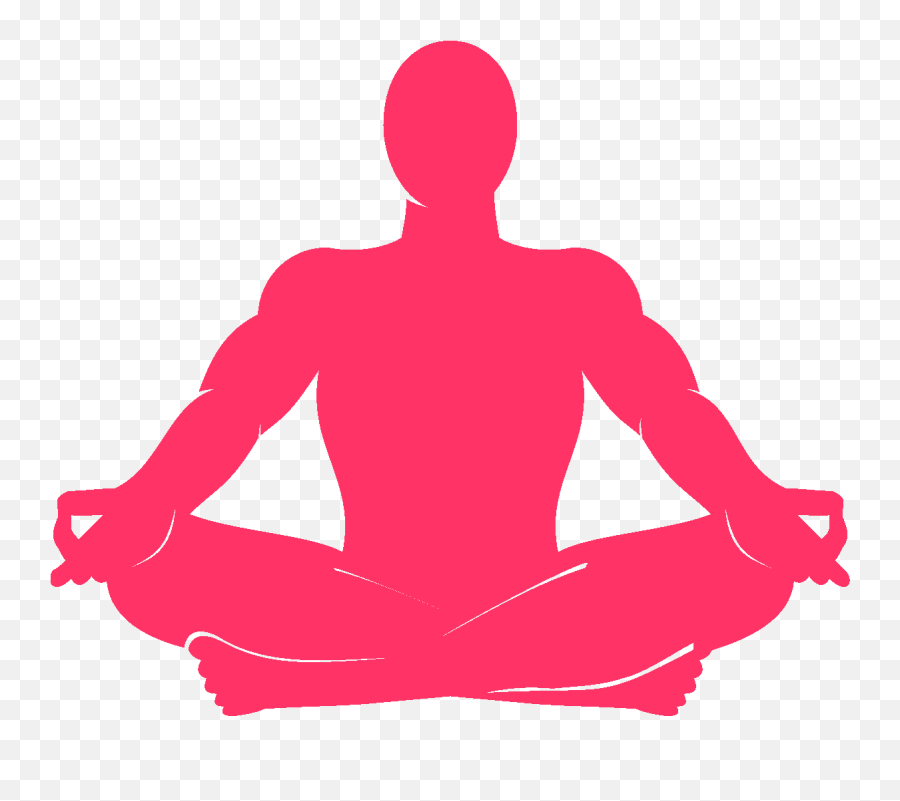 Gears - Man Sitting Cross Legged Silhouette Clipart Full For Yoga Png,Cross Silhouette Png