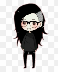 Skrillex Chibi Png