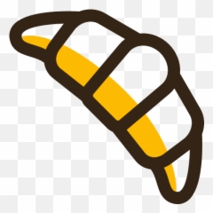Croissant Dessert Food Kitchen Sweet Icon - Coffee Png,Croissant Png