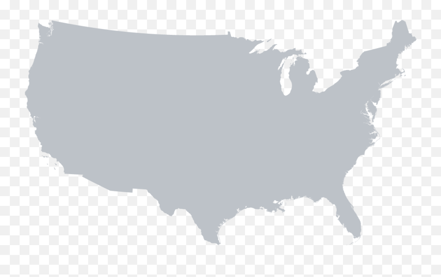 United States Vector Map - Us Map Transparent Background Png,Us Map Png