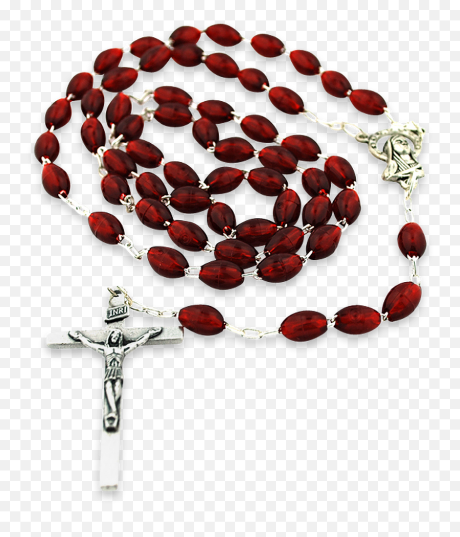 Dark Red Rosary Beads - Rosary Png,Rosary Png