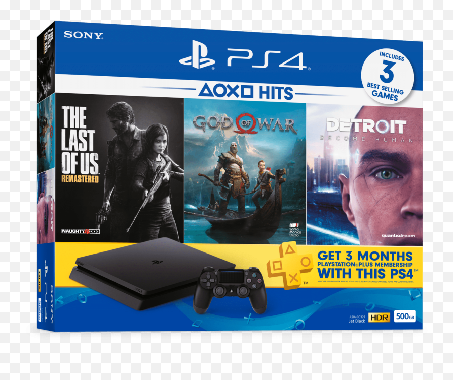 Sony Releases New Ps4 Bundles Ahead Of Christmas Includes - Ps4 Slim The Last Of Us Bundle Png,God Of War 2018 Logo