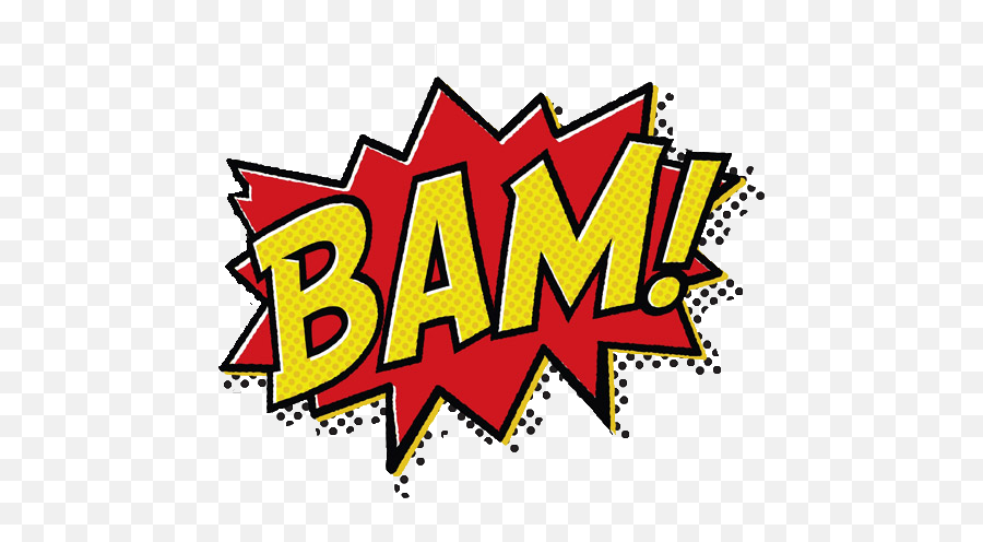 Comic Bam Pow Transparent Png Image - Dot,Bam Png