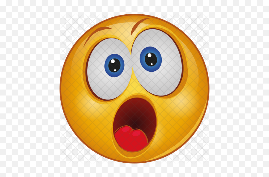Shock Emoji Icon Of Gradient Style - Happy Png,Surprise Emoji Png