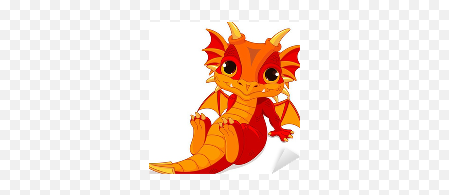 Cute Baby Dragon Sticker U2022 Pixers We Live To Change - Dragon Cartoon Png,Cute Dragon Png