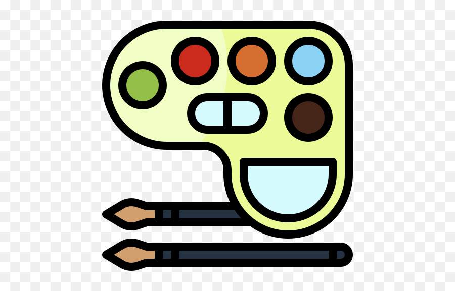 Palette - Free Art Icons Clip Art Png,Artist Palette Png
