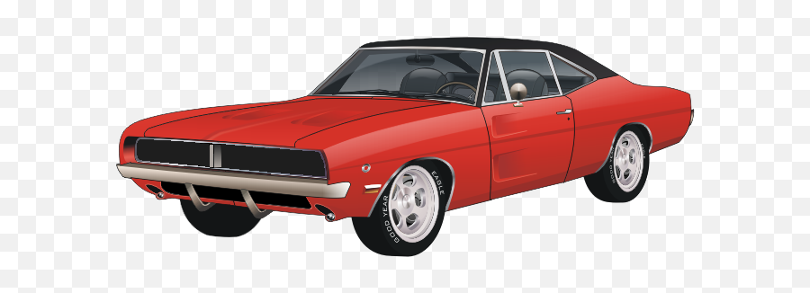 1969 Dodge Charger Png - Automotive Paint,Dodge Charger Png