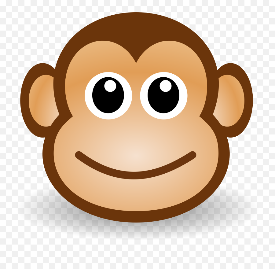 Png Funny Video Clips Transparent - Easy Cartoon Monkey Face,Funny Faces Png