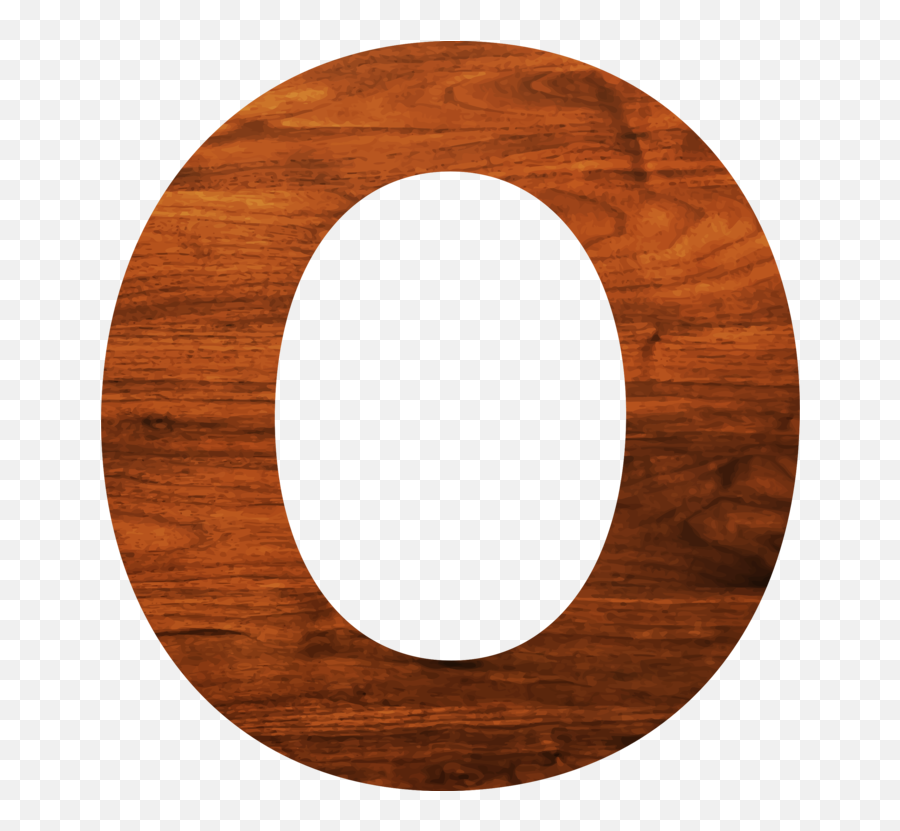 Wood Grain Letter Cartoon - Letter O Clipart Brown Png,Wood Grain Png