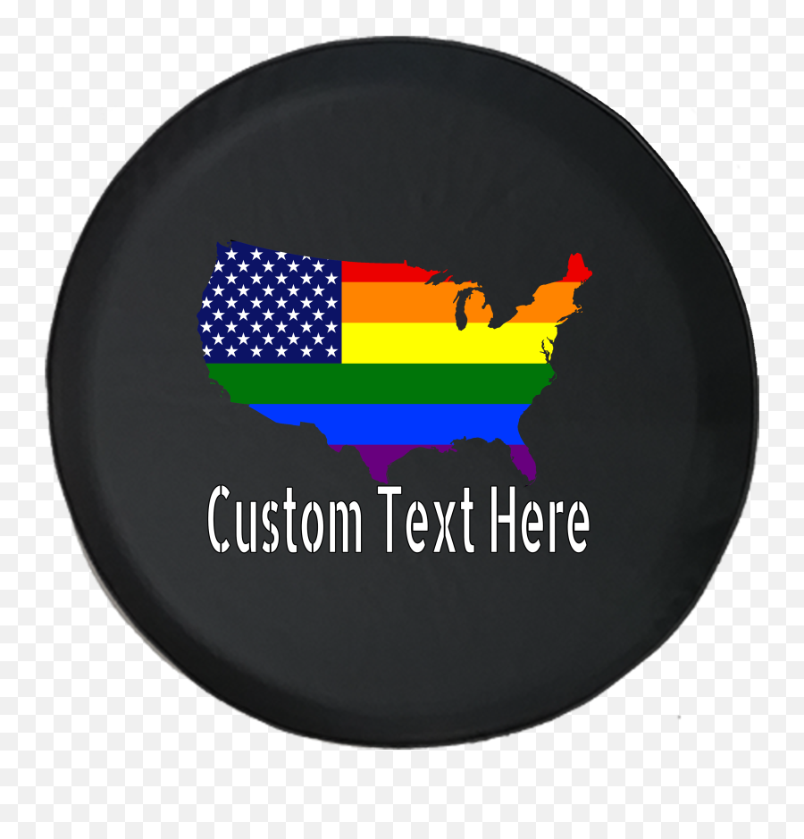 Spare Tire Cover Personalized Usa Flag - Marco Rubio Png,Jeep Wrangler Gay Icon