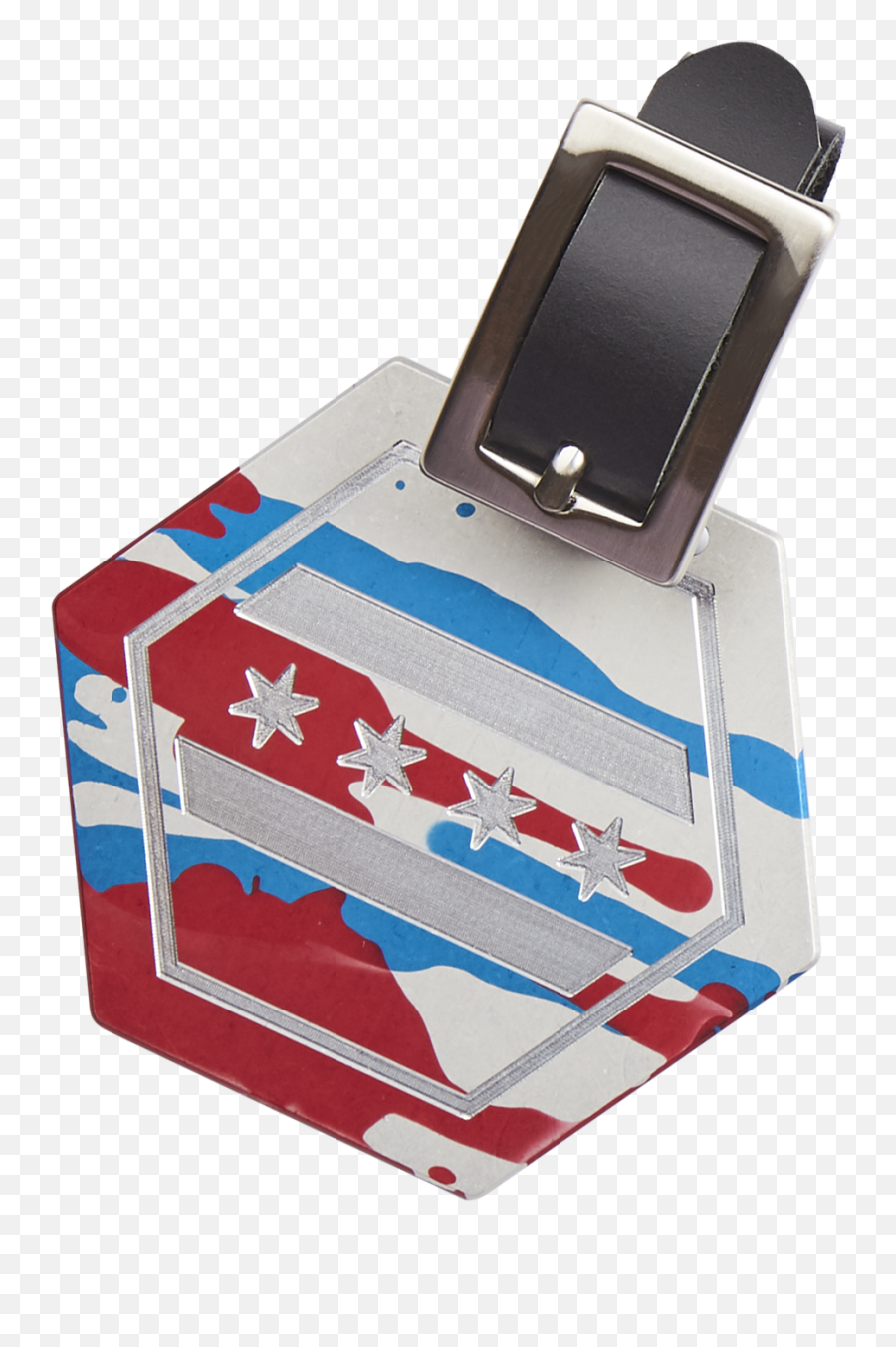 Chicago Thive Flag Bag Tag U2013 Studio B - Mobile Phone Png,Chicago Flag Png