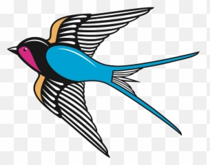Barn Swallow Bird Computer Icons Encapsulated Postscript - Clipart Png