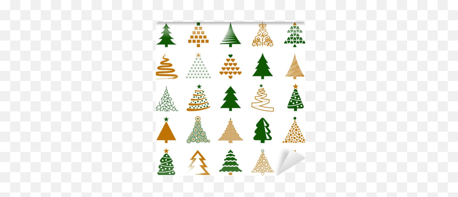 Christmas Tree Icon Collection - Christmas Tree Png,Christmas Tree Icon Vector